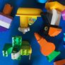 Lego Duplo mixed blocks Image 2