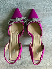 zara slingback heels