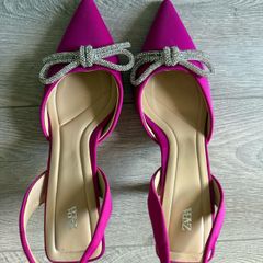 zara slingback heels