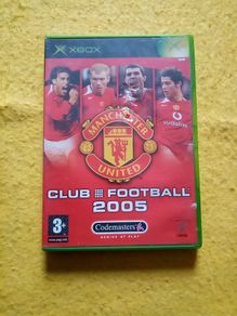 Manchester United Club Football 2005 Xbox Original Pal version