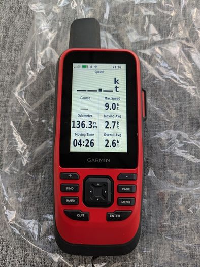 GARMIN GPS MAP 86i with in reach