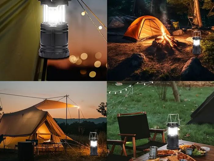 1pcs Portable Battery Powered LED Camping