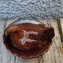vintage pate Terrine dish, chicken on nest ceramic dish Image 2