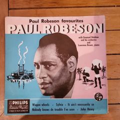 Paul Robeson Favourites 7 inch EP on Philips NBE 11072