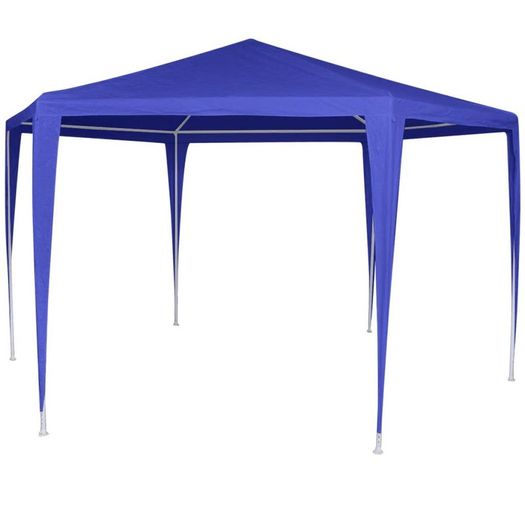 Marquee with 6 Side Walls Blue