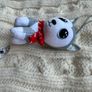 McDonalds Christmas TY Beanie Boo Plush Hailey The Husky Used Please Look at the pictures Image 3