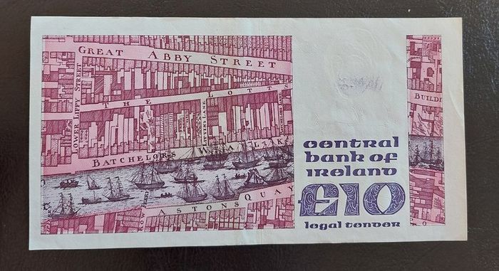 1992 Central Bank of Ireland 10 Pound