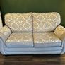 Grey Fabric Sofa with reversible cushions Image 4