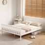 Solid Wood Bed Frame Double Image 8