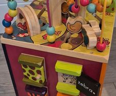 Zany zoo activity cube