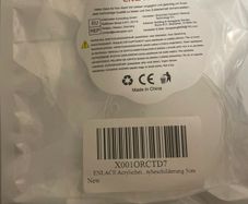 5mm Acrylic discs (17 in pack unused)