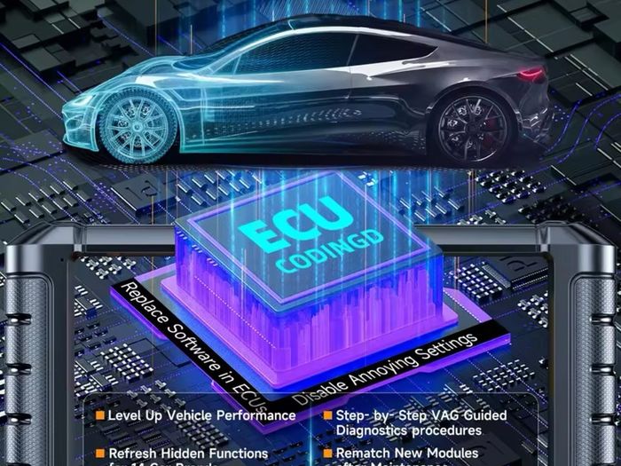 2025 New FOXWELL NT909 Car Bidirectional Diagnostic Scan Tool ECU Coding All System 30+ Reset CANFD/DOIP OBD2 Automotive Scanner