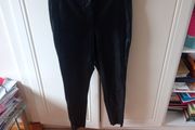 ladies trousers leatherlook pu