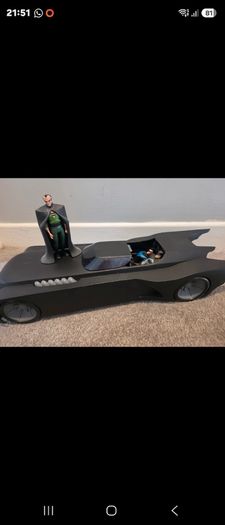 batman animated series batmobile and figures