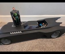 batman animated series batmobile and figures