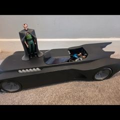 batman animated series batmobile and figures