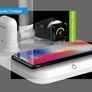 4 in 1 Eye Lamp QI Wireless Charging Wireless Charger For iWatch for Reading Image 9