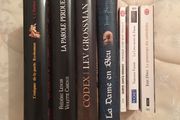 7 fiction books in French