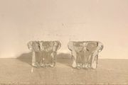 Vintage Atomic Bubble Candle Holders VMC Reims