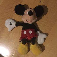 Mickey Mouse teddy and toy