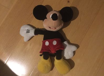 Mickey Mouse teddy and toy
