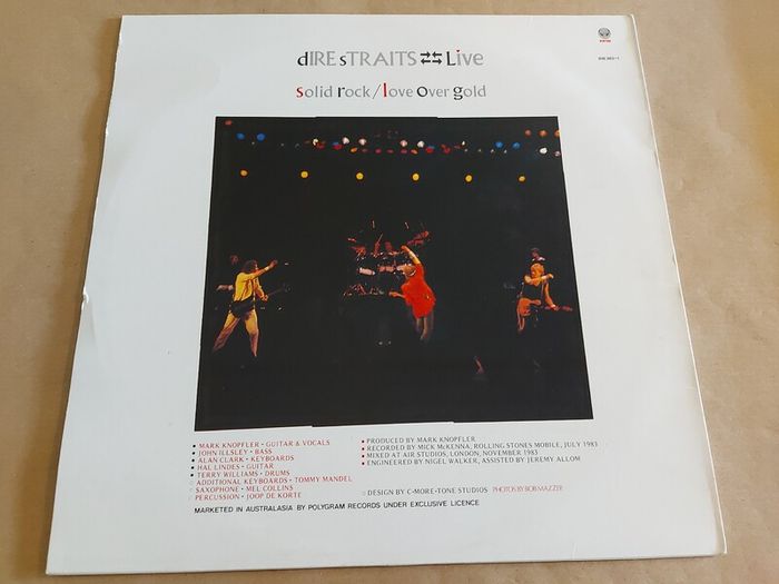 Dire Straits - Live - Love Over Gold/solid Rock - 12" Vinyl Single + Hundreds More