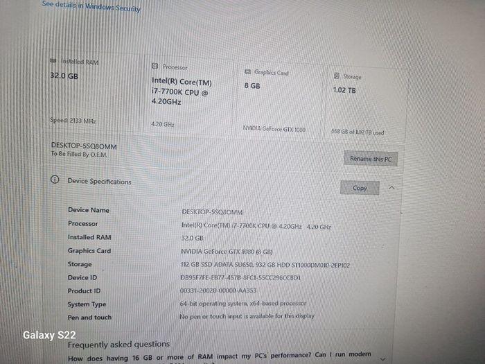 Gaming Pc 32gb Ram