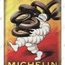 Michelin Tyres Classic car garage metal tin sign Image 2