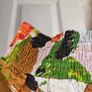 NEW Floral Harem pants, one size Image 4