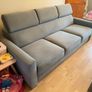 Stunning 3+2 Seater Grey Sofa Set (Sofa Bed+Storage) Image 5