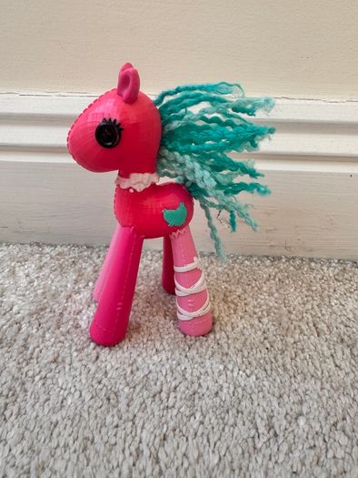 Lalaloopsy Ponies Pinkpetal approx. 12 cm. Used Please see photos