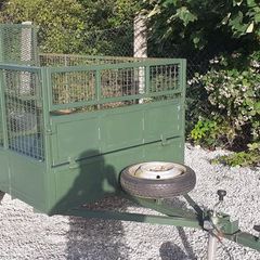 factory made trailer all steel.