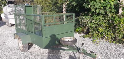 factory made trailer all steel.