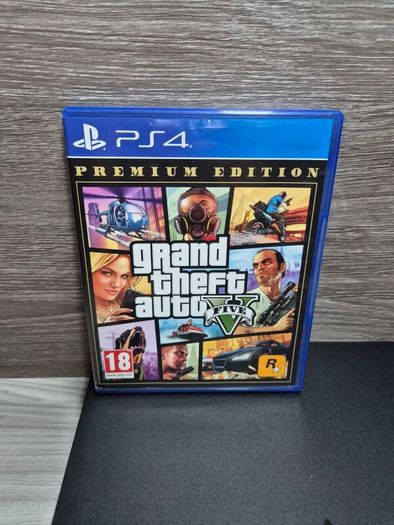 Sony PlayStation 4 Slim 500GB + 2TB HDD Console PS4, GTA 5 And Two Controllers