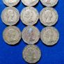 GB 1954 Three pence (2 Each or 15 the lot) Image 6