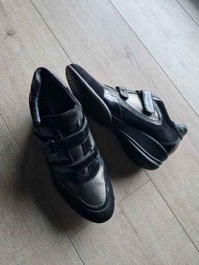 Geox Ecco Patent Leather Tech Sole