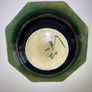 Rare Walter Moorcroft. Orchid Octagonal Footed Bowl. c.1950 Image 8