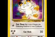 Giovanni's Meowth 74/132 Common Gym Challenge 2000 WOTC Pokemon Card Vintage