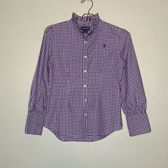 Ralph Lauren Girls Long Sleeve Blouse Shirt Age 12