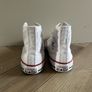 Kids White Converse Image 3