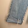 ZARA Cropped High Waist Jeans Blue Size 8! Image 2