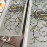 Vintage Hand painted Portuguese Anfora Agueda long tapas/snack tray signed. SET OF 2 EACH 35.00 EURO OR THE TOW FOR 65.00 EURO. Image 8