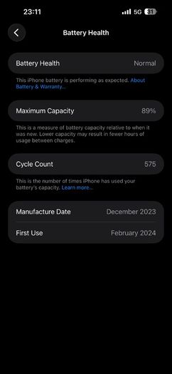 iPhone 15 Pro Max White Titanium 256GB