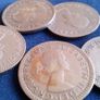 English Sixpence Coins. Image 4