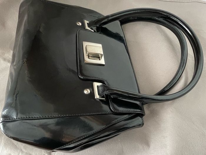Lk Bennett patent leather bag