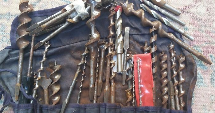 Collection of Vintage Drill Bits - For Sale