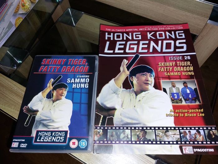 collection of Hong Kong Legend DVDs and magazine