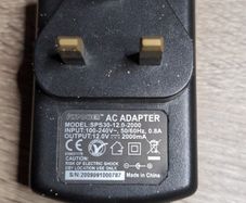 12V AC/DC power adaptor