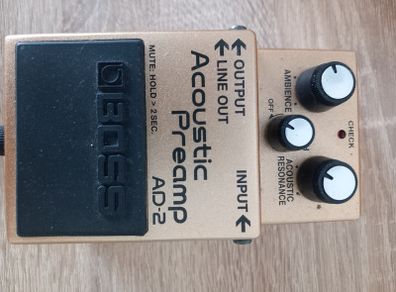 BOSS AD2 Acoustic Preamp Pedal