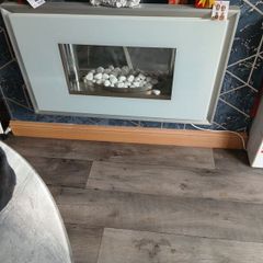 wall mounted fire